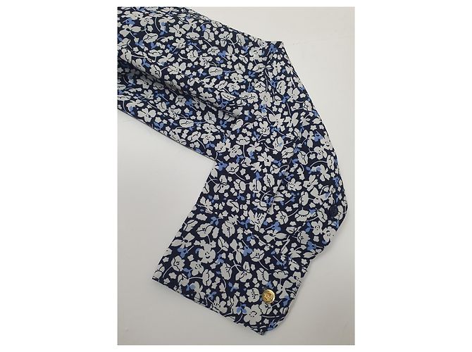 Camicia Ralph Lauren a fiori blu e bianca Bianco - vista 5
