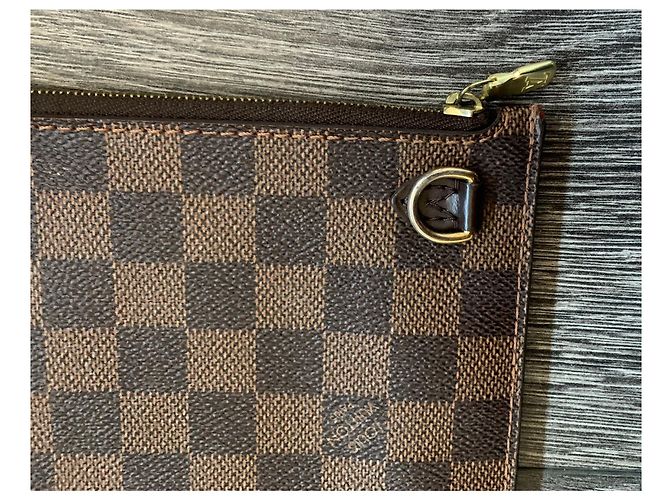 Pochette Louis Vuitton Neverfull Damier Ebene - vista 6