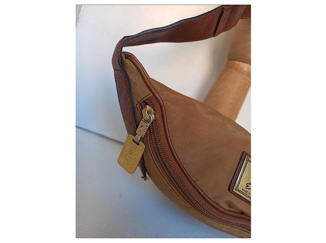Marsupio Moschino Redwall Marrone Beige - vista 11