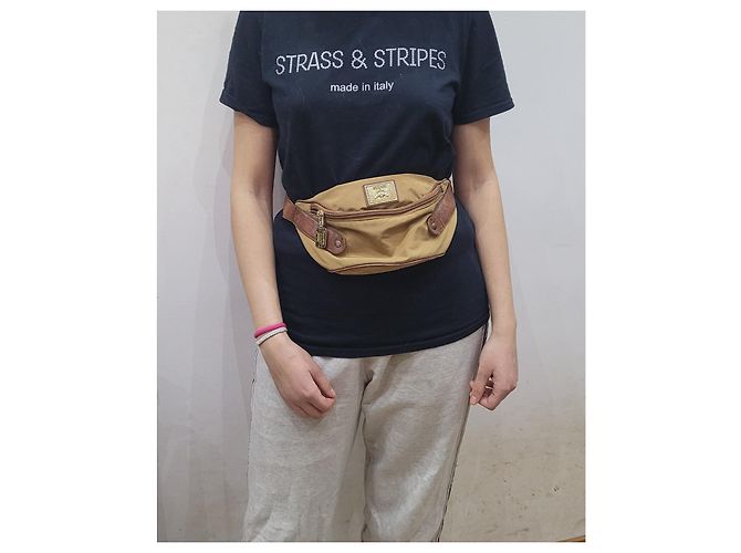 Marsupio Moschino Redwall Marrone Beige - vista 2