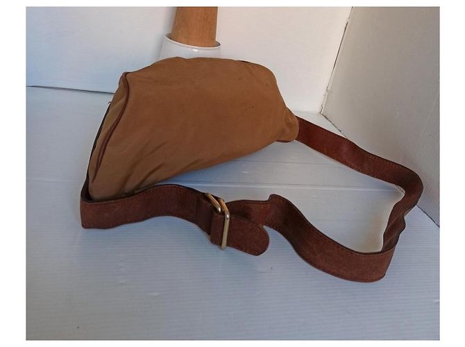 Marsupio Moschino Redwall Marrone Beige - vista 5
