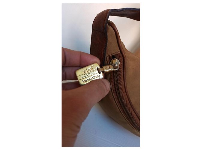 Marsupio Moschino Redwall Marrone Beige - vista 8