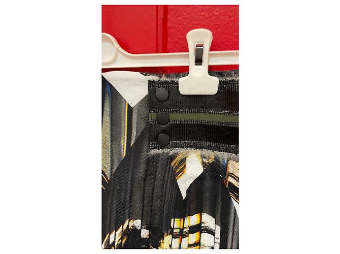 Gonna Kenzo in cotone ed elastan multicolore - vista 5