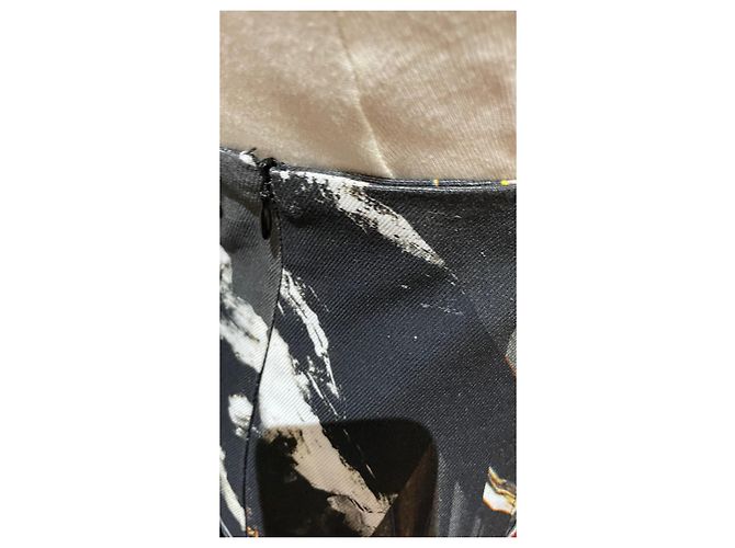 Gonna Kenzo in cotone ed elastan multicolore - vista 8