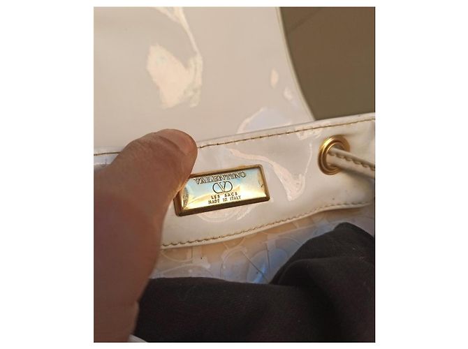 Valentino Garavani borsa zaino bianco - vista 11