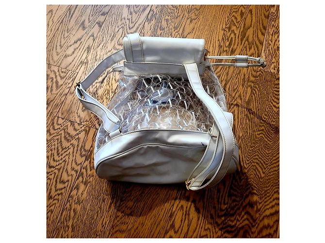 Valentino Garavani borsa zaino bianco - vista 2
