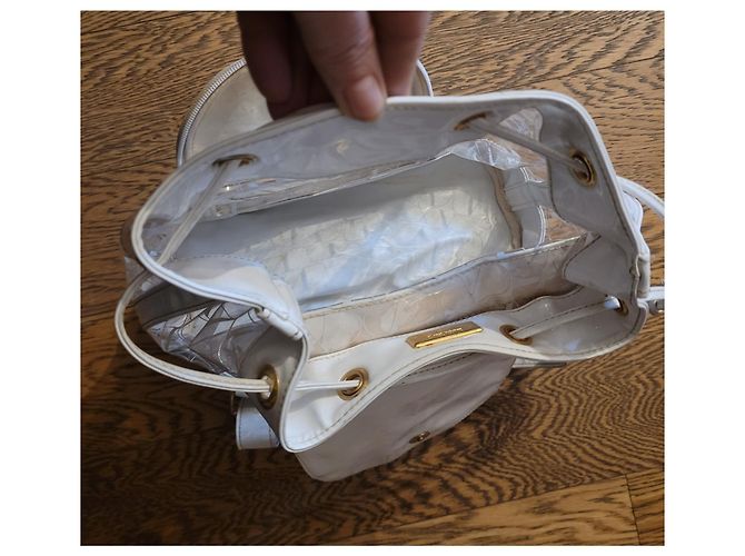 Valentino Garavani borsa zaino bianco - vista 6