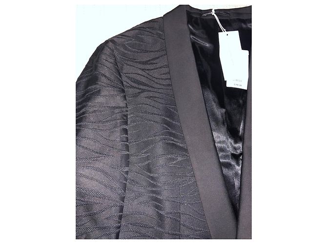 Autre Marque Schwarze Stoffjacke M - Ansicht 3