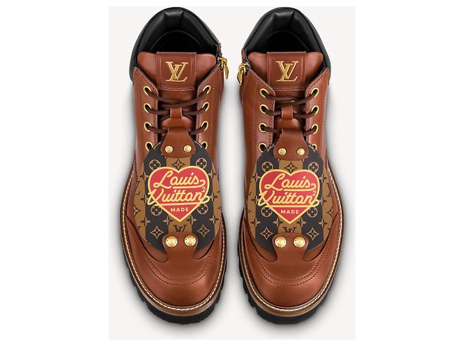 Louis Vuitton BOOTS vuitton boot OBERKAMPF Brown Black - view 5