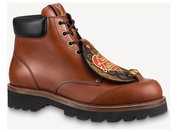 Louis Vuitton BOOTS vuitton boot OBERKAMPF Brown Black - view 9