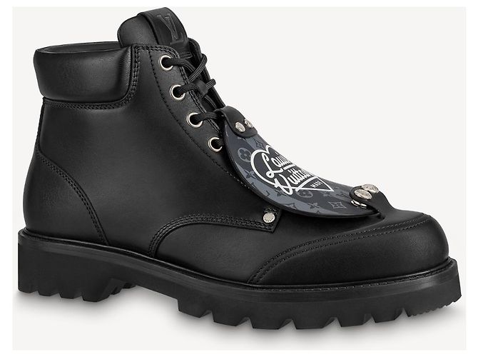 Louis Vuitton Oberkampf Nigo Vuitton boot Black - view 8