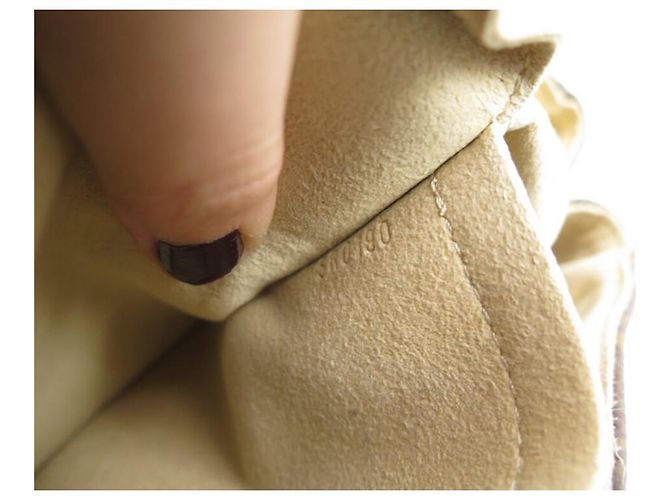 LOUIS VUITTON BEVERLY GM SR HANDBAG0190 LEATHER & CANVAS MONOGRAM HAND BAG Brown - view 11