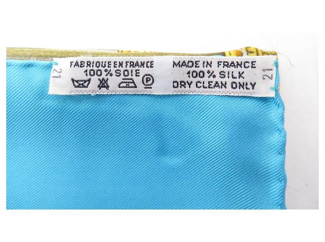 Hermès NEUER HERMES SCHAL VIVE LE VENT SQUARE 90 BLAUER SEIDENSCHAL THIOUNE - Ansicht 8