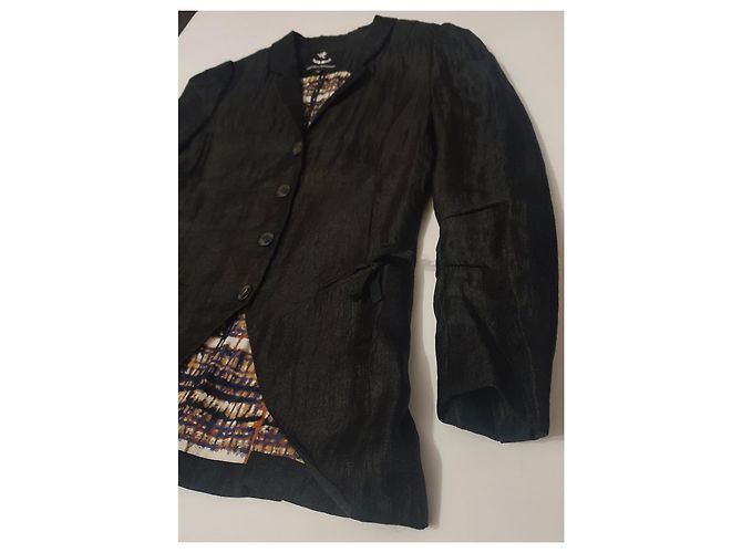 Blazer negro Munthe Plus Simonsen Talla 36 - vista 2