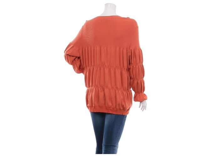 Suéter oversize laranja Cos - vista 2