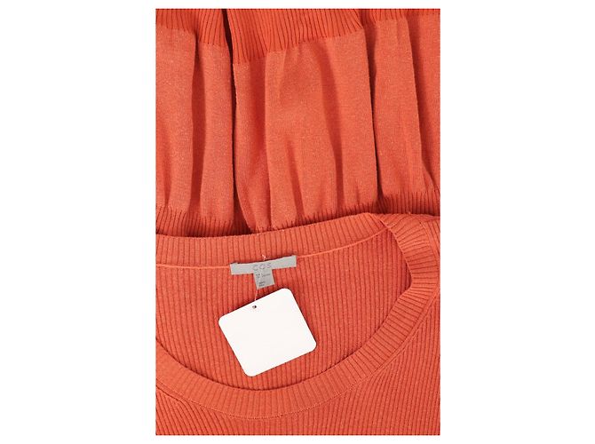 Suéter oversize laranja Cos - vista 3