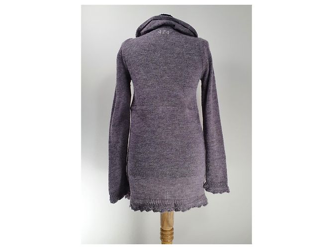Odd Molly Strickjacke Lila Wolle Alpaka - Ansicht 4