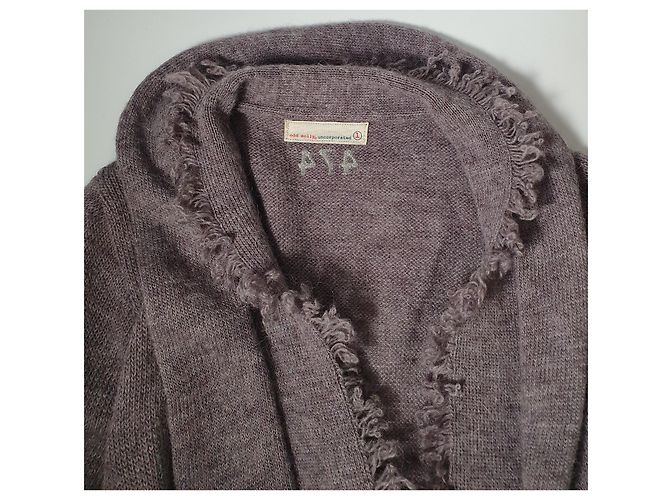 Odd Molly Strickjacke Lila Wolle Alpaka - Ansicht 5