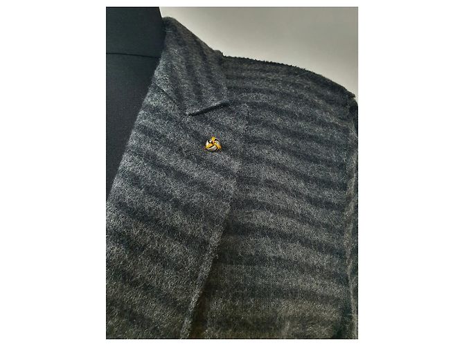Blazer de rayas gris Blonde No.8 - vista 3