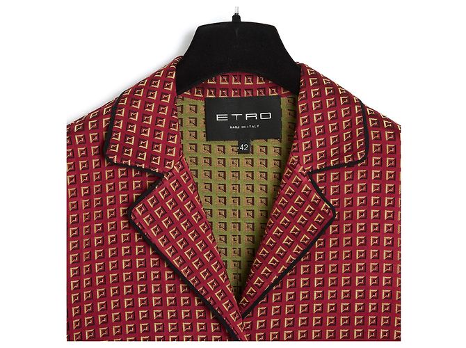 Etro completo pigiama rosso38/40 new - vista 2