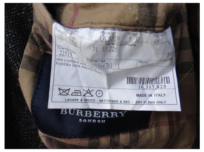 Burberry Mantelgröße 48 Grau - Ansicht 4