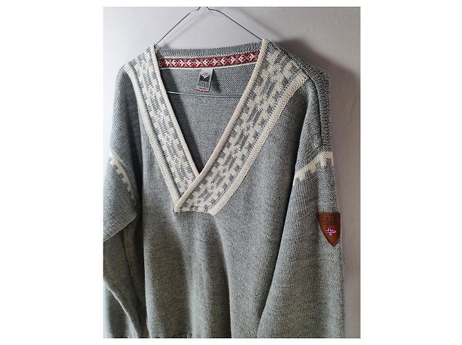 Dale of Norway Wollpullover Grau - Ansicht 3