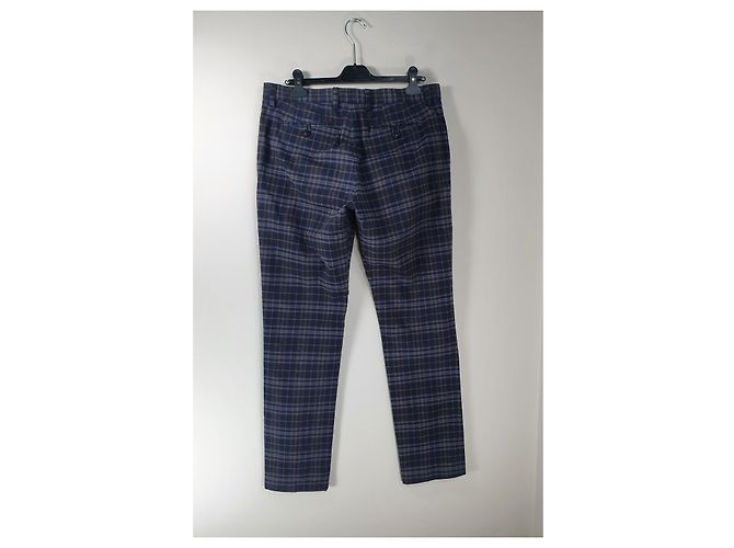 Pantaloni Etro Tartan in cotone Multicolore - vista 3