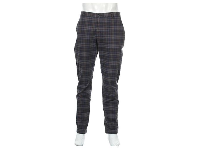 Pantaloni Etro Tartan in cotone Multicolore - vista 4