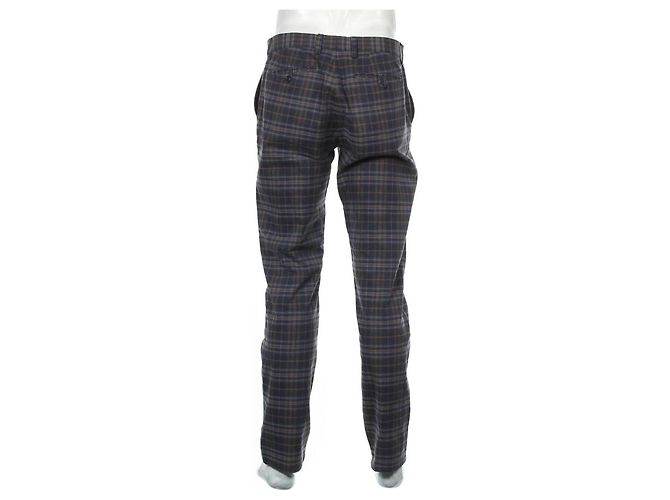 Pantaloni Etro Tartan in cotone Multicolore - vista 5