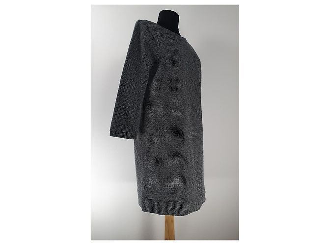 Kleid Cos Schwarz Weiß - Ansicht 3