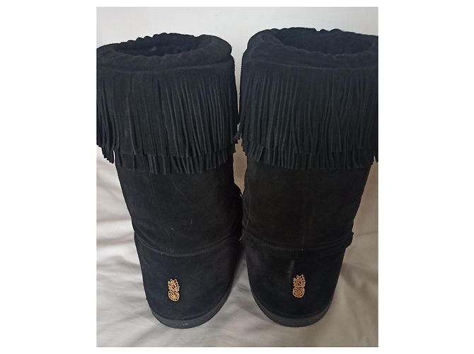 Aquazzura STIVALE BOHO KARLIE MOON Nero - vista 3