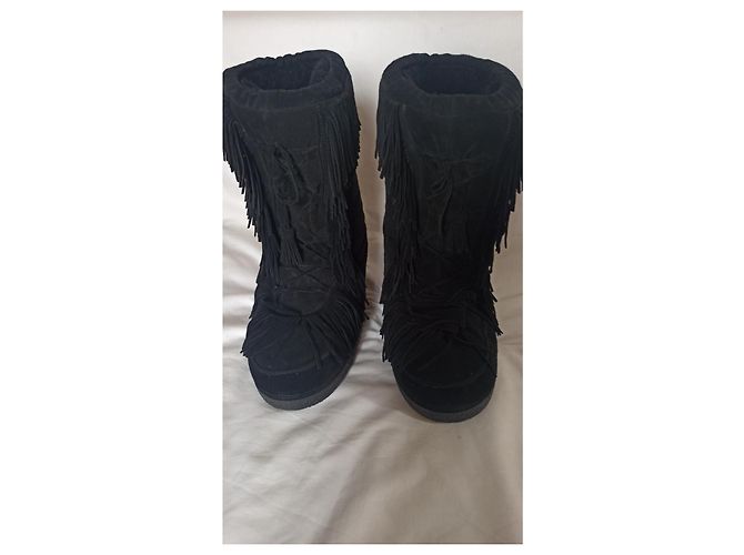 Aquazzura STIVALE BOHO KARLIE MOON Nero - vista 9