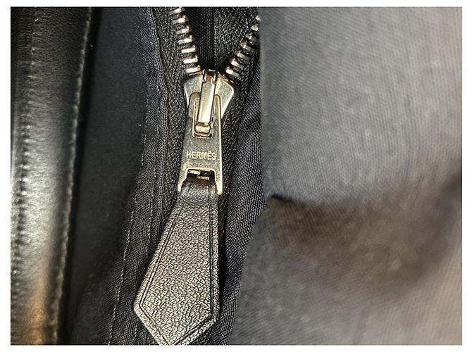 Hermès Hermes Acapulco-Tasche Schwarz - Ansicht 10