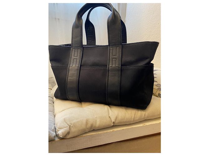 Hermès Hermes Acapulco-Tasche Schwarz - Ansicht 2