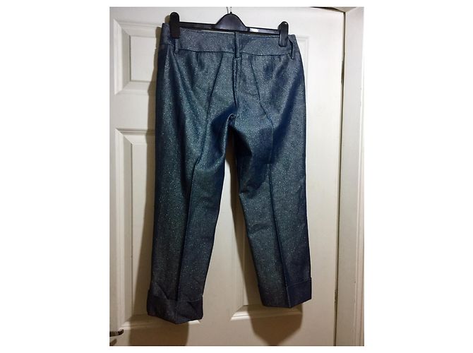 Hose von Dolce & Gabbana in Silbermetallic Grau - Ansicht 2
