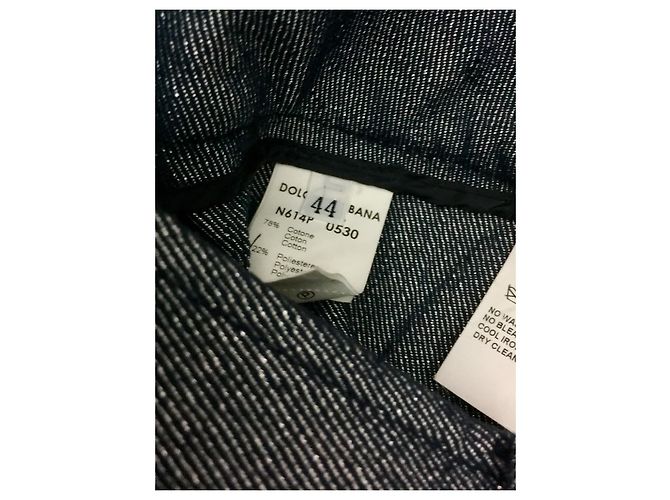 Hose von Dolce & Gabbana in Silbermetallic Grau - Ansicht 3