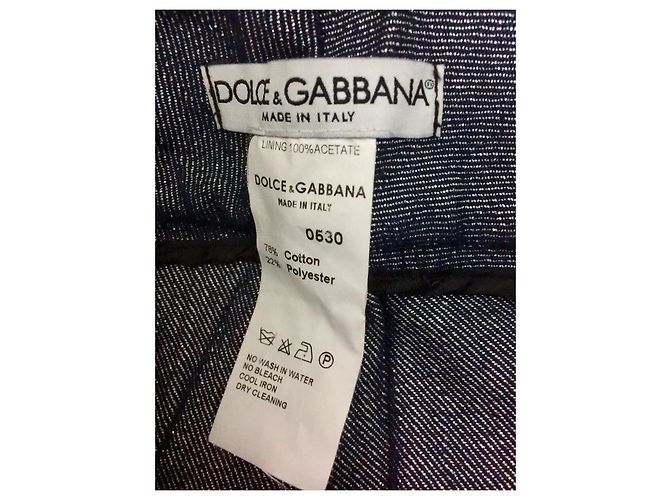 Hose von Dolce & Gabbana in Silbermetallic Grau - Ansicht 4