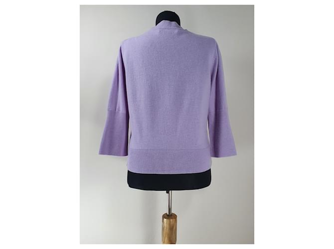 FTC Kaschmir Strickjacke Lila - Ansicht 4