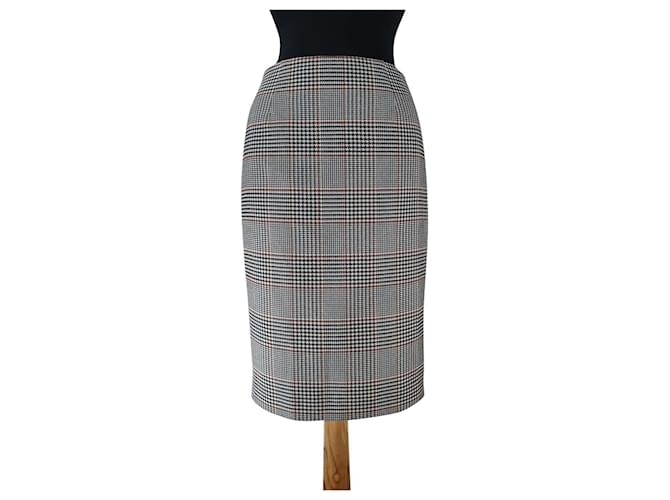 Jupe longue femme grise upcyclée - Zulia