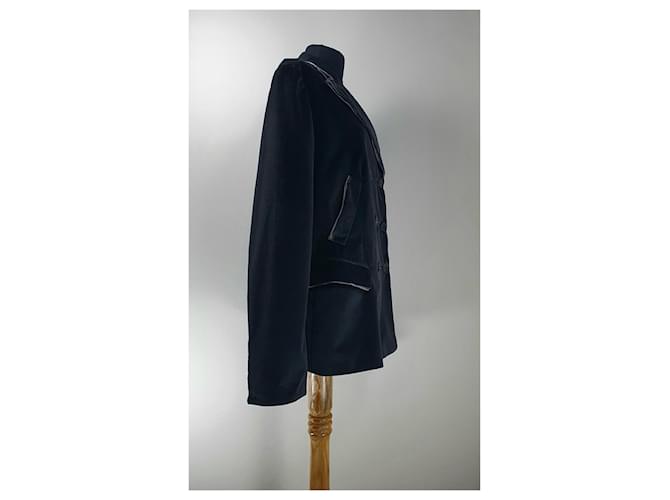 Blazer Prada Gris Oscuro Algodón y Seda Gris antracita - vista 3