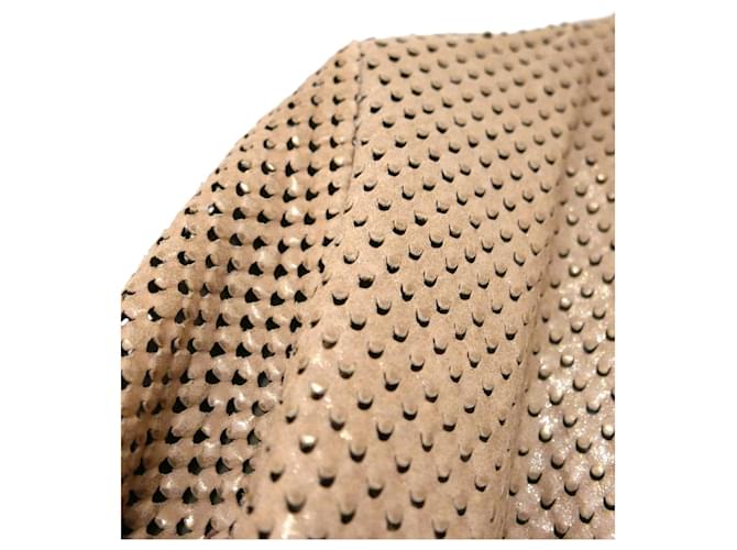 Enes Punchec Lederjacke Beige - Ansicht 3