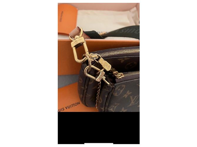 Louis Vuitton Accesorios multibolsillos Castaño Caqui - vista 2