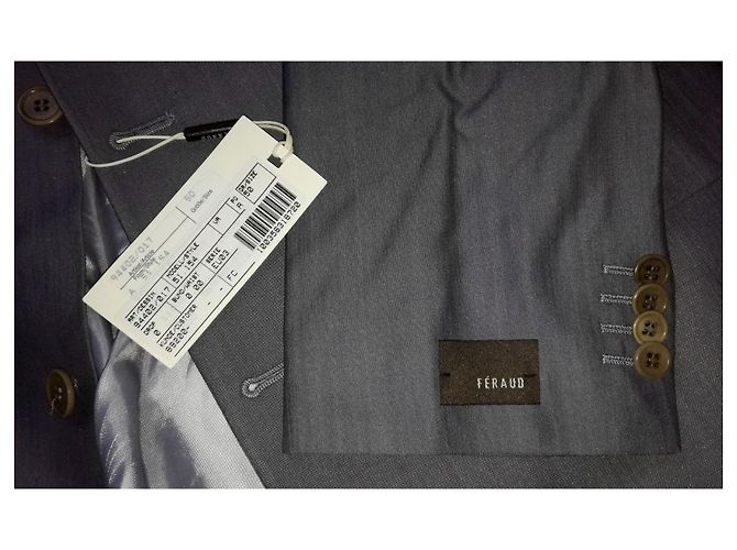 Louis Féraud NWT-Klassiker 3 Knöpfe Anzugjacke Grau - Ansicht 5
