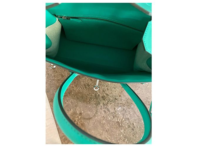 Hermès BIRKIN FRAY FRAY 35 Verde - vista 7