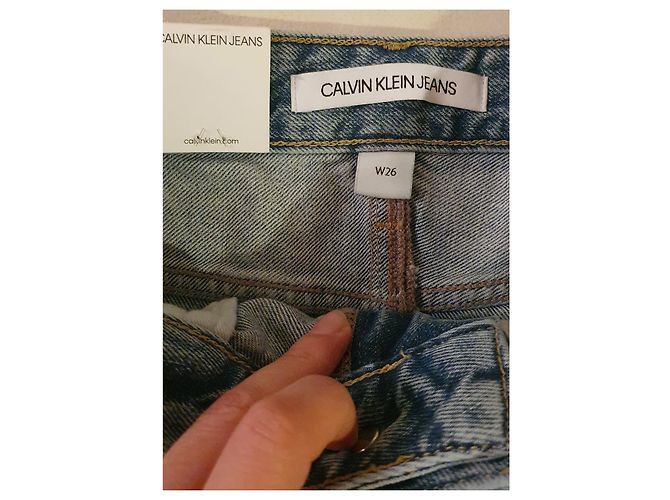 Falda vaquera Calvin Klein azul - vista 4