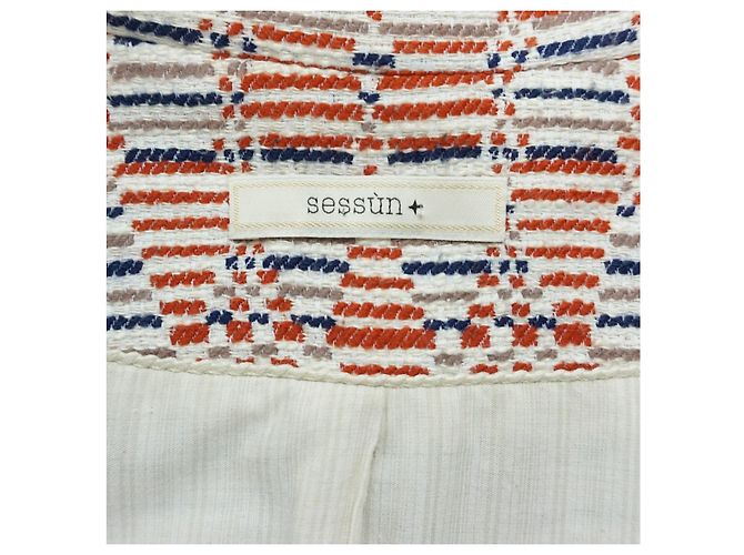 Sessun Vida Util Cappotto Arazzo Jacquard Multicolore - vista 4