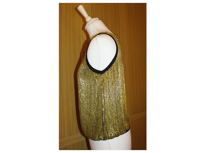 Gianfranco Ferré Camiseta sin mangas coleccionable en vidrio de Gianfranco Ferrè Negro Dorado - vista 4