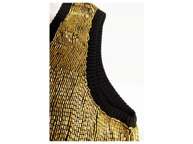 Gianfranco Ferré Camiseta sin mangas coleccionable en vidrio de Gianfranco Ferrè Negro Dorado - vista 9