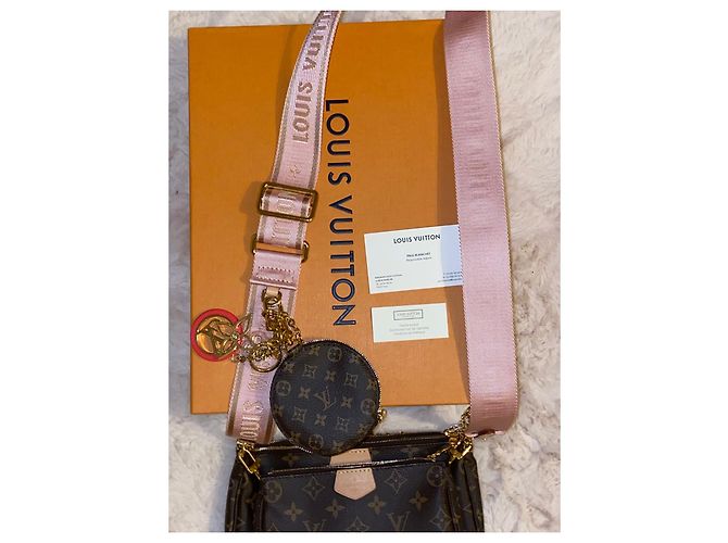 Borsa a Marsupio Louis Vuitton Rosa in Agnello - vista 2
