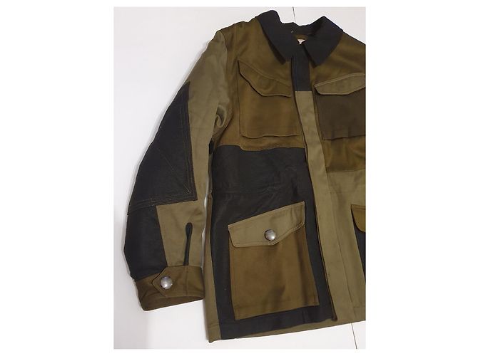 Zadig & Voltaire Jacke Parka Baumwolle Polyamid Mehrfarben - Ansicht 3